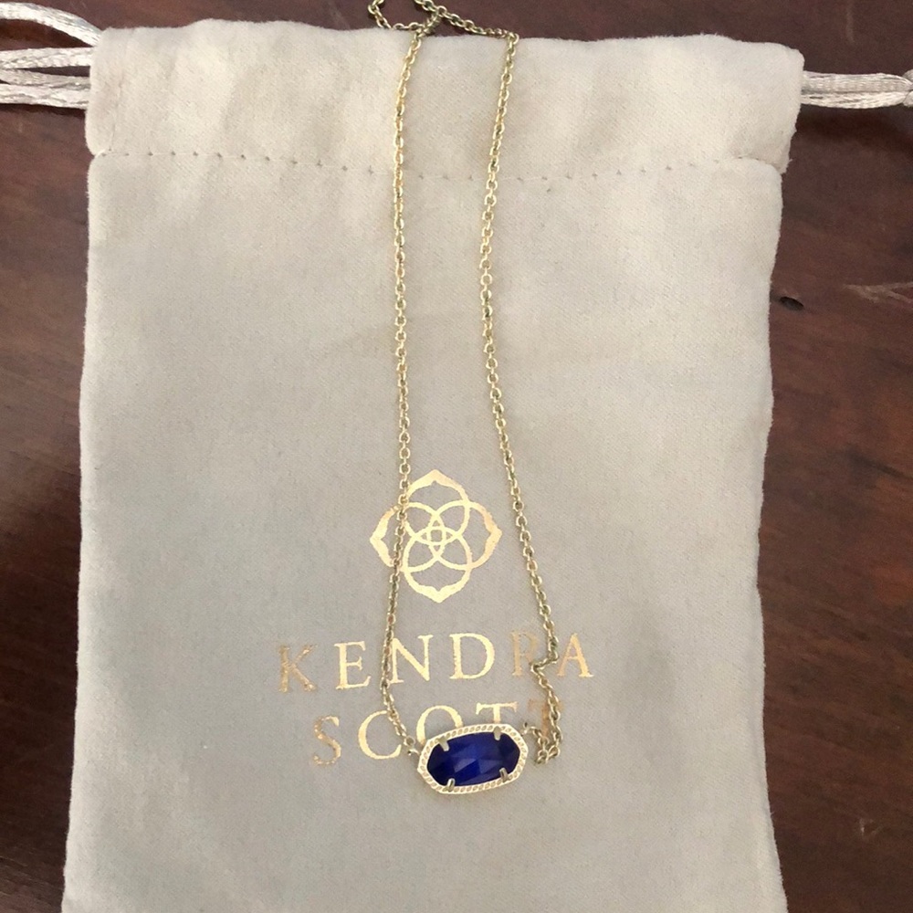 Kendra Scott Elisa necklace (September birthstone)